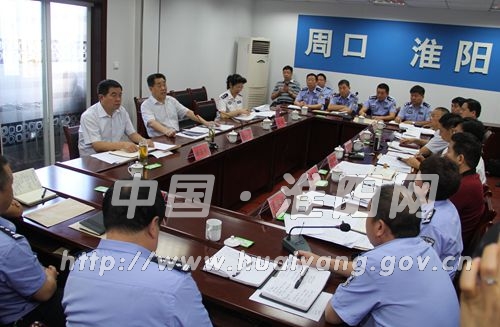 刘满仓来我县调研公安队伍建设工作-领导风采